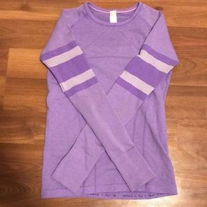 Purple ivivva long sleeve shirt